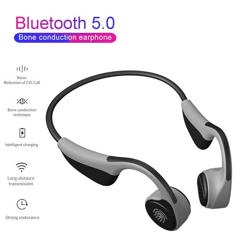 V9 Headphones Bluetooth 5.0 Bone Conduction Headsets Wireless Sports Earphones